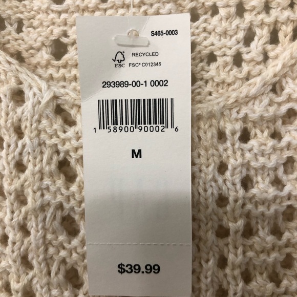 Crochet Knit Tank - Picture 2 of 4